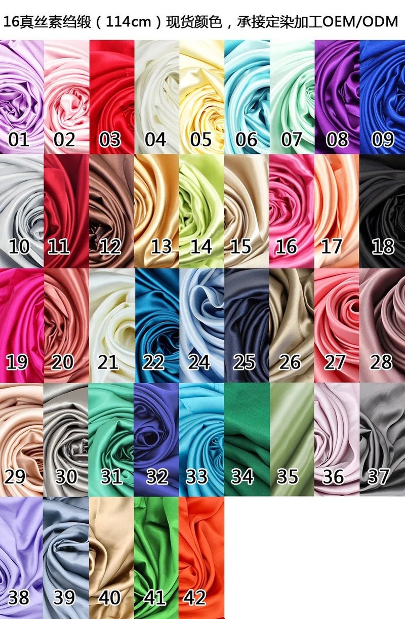 Y&D 19mm 22mm 25momne 30mm Zip Real Pure Silk Pillow case 6A Silk izable Pillowcases 100% Mulberry Silk Pillowcase - Image 1